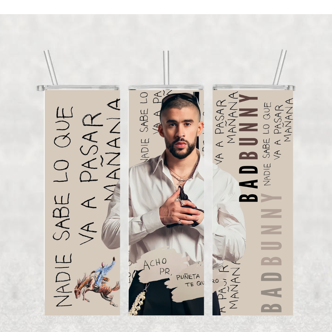 Bad Bunny 20oz Tumbler