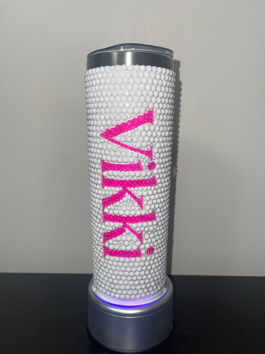 20oz Custom Rhinestone Tumbler