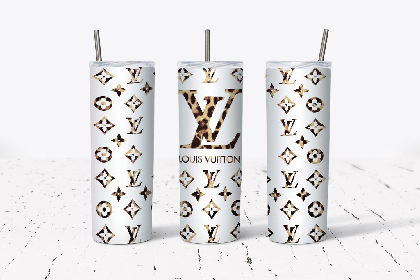Louis Vuitton Print Tumbler