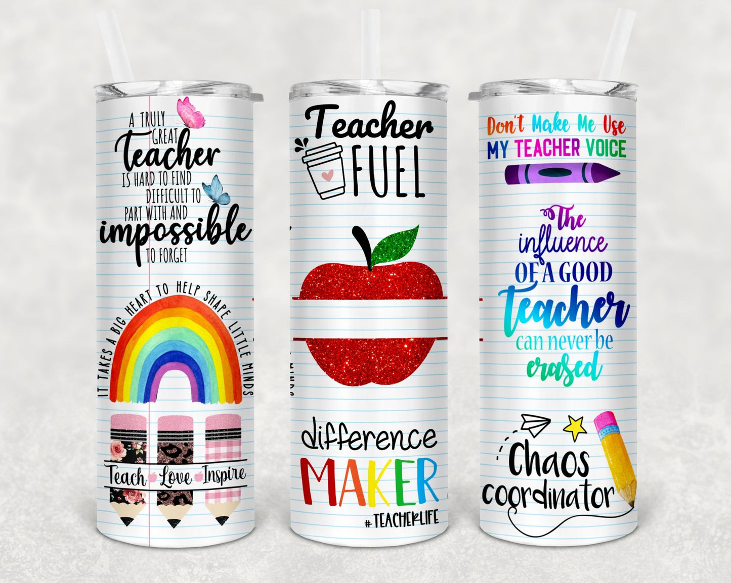 Teacher Fuel 20oz Tumbler