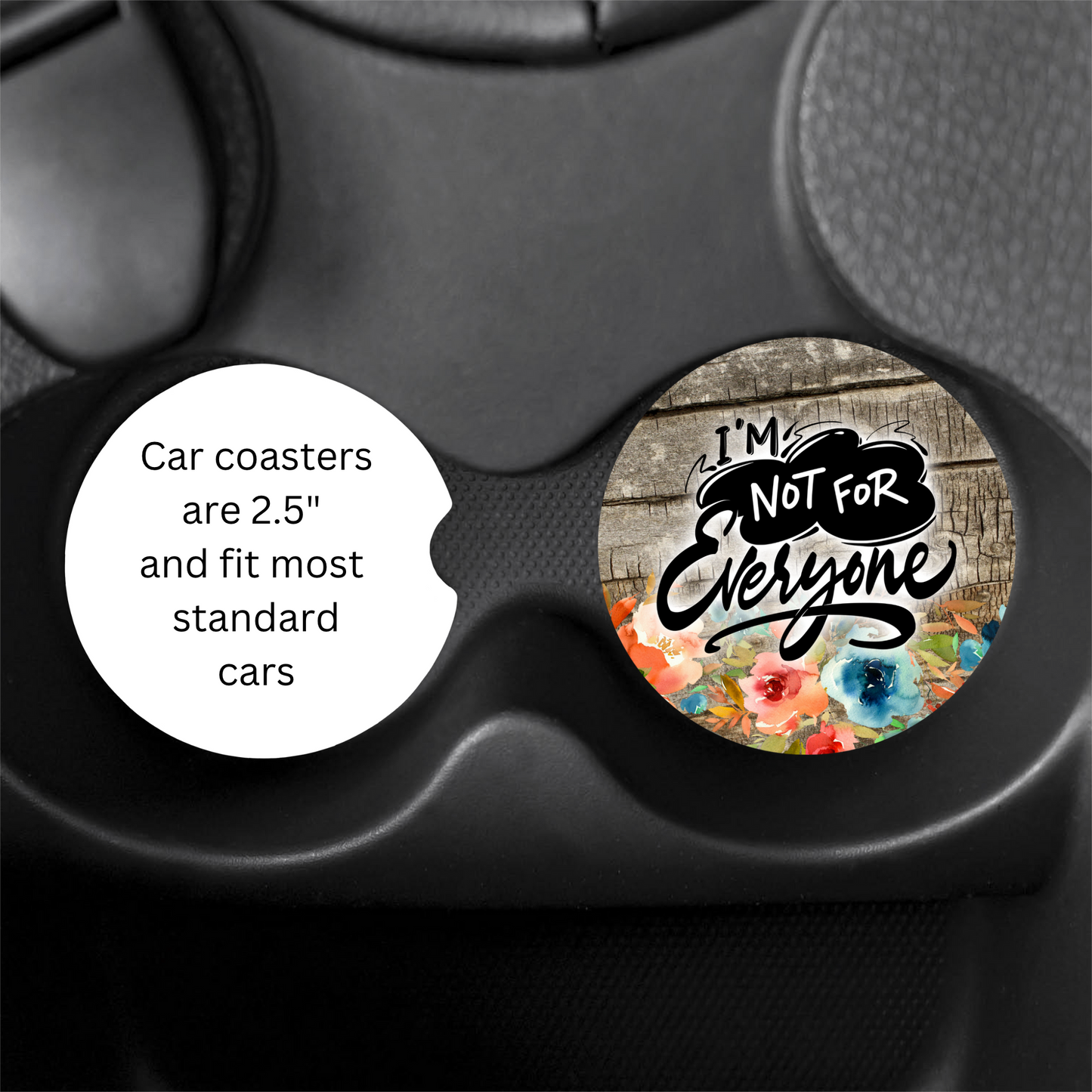Ceramic I'm Not For Everyone Coaster