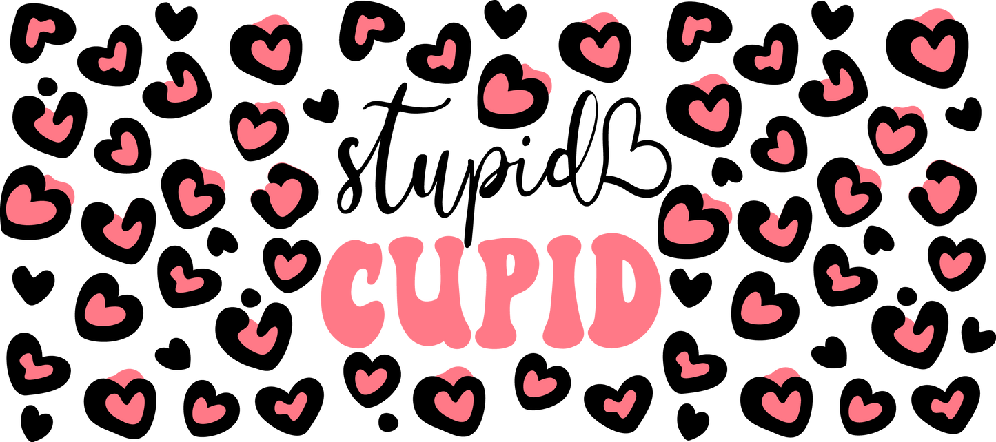Stupid Cupid Glass Can