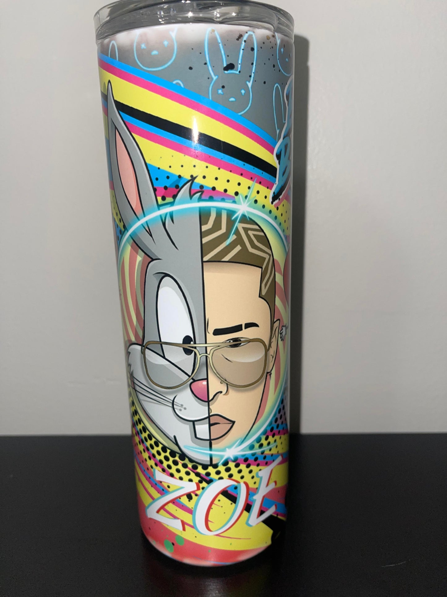 Bad Bunny Tumbler 20oz Tumbler