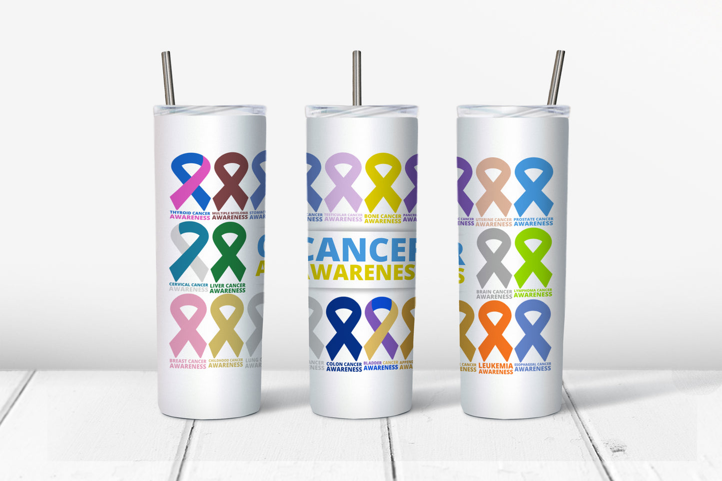 Cancer Awareness Tumbler