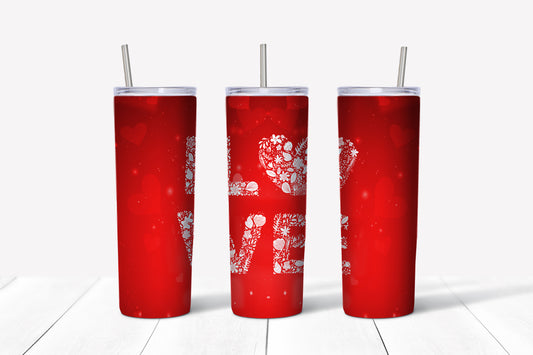 Red Love Tumbler